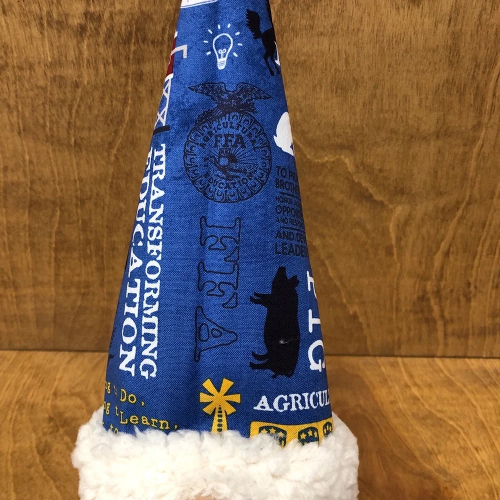 FFA Gnome Blue Future Farmers America Agriculture Leadership Education Animals - Picture 3 of 4